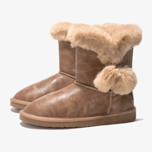 Conguitos - Stivali australiani per bambini con fodera in pile