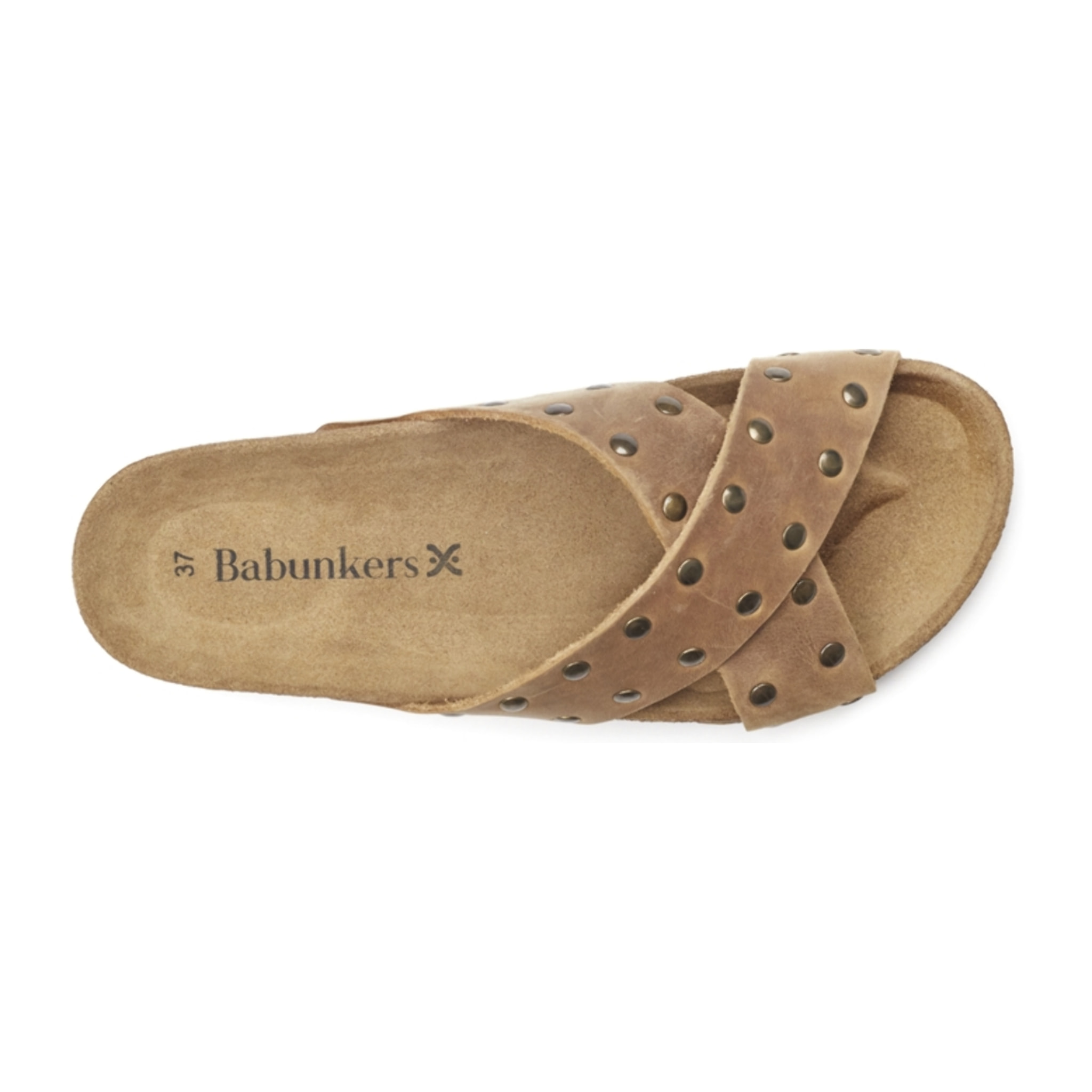 SANDALIA ZAHARA BABUNKERS MARRON