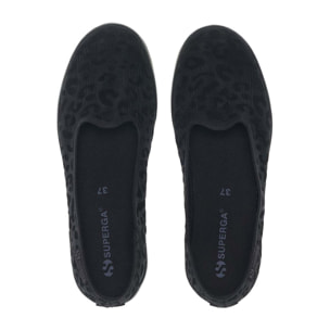 Superga - Ballerine Donna Nero - 2441 BALLERINA NET LEOPARD