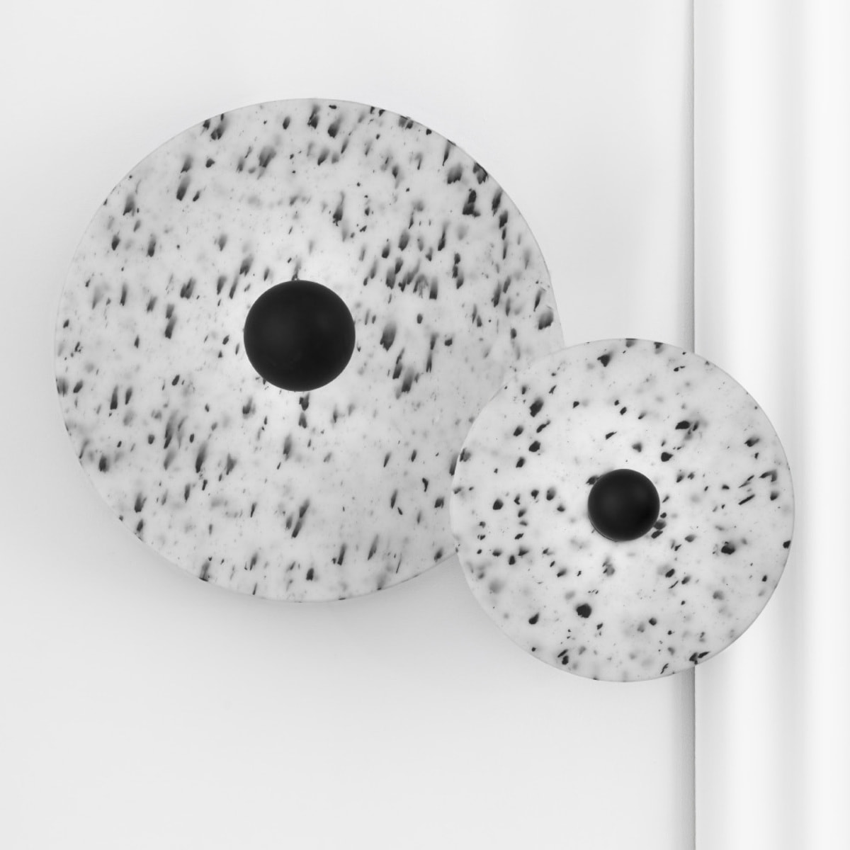 CONFETTI 450 H140 Lampe applique/plafonnier en marmoreal recyclé