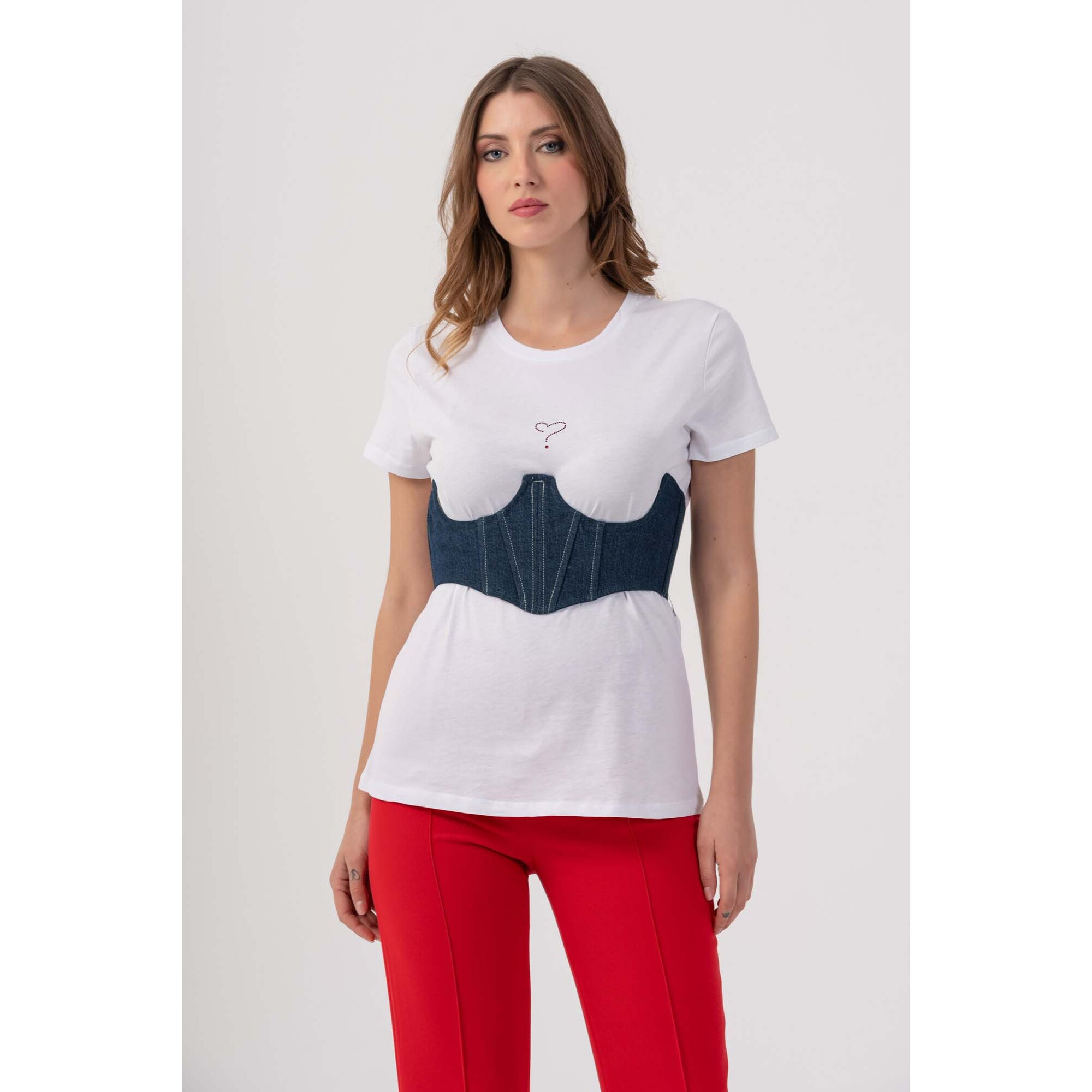 Kocca - Bustier strutturato Donna, Tinta unita, Ampio