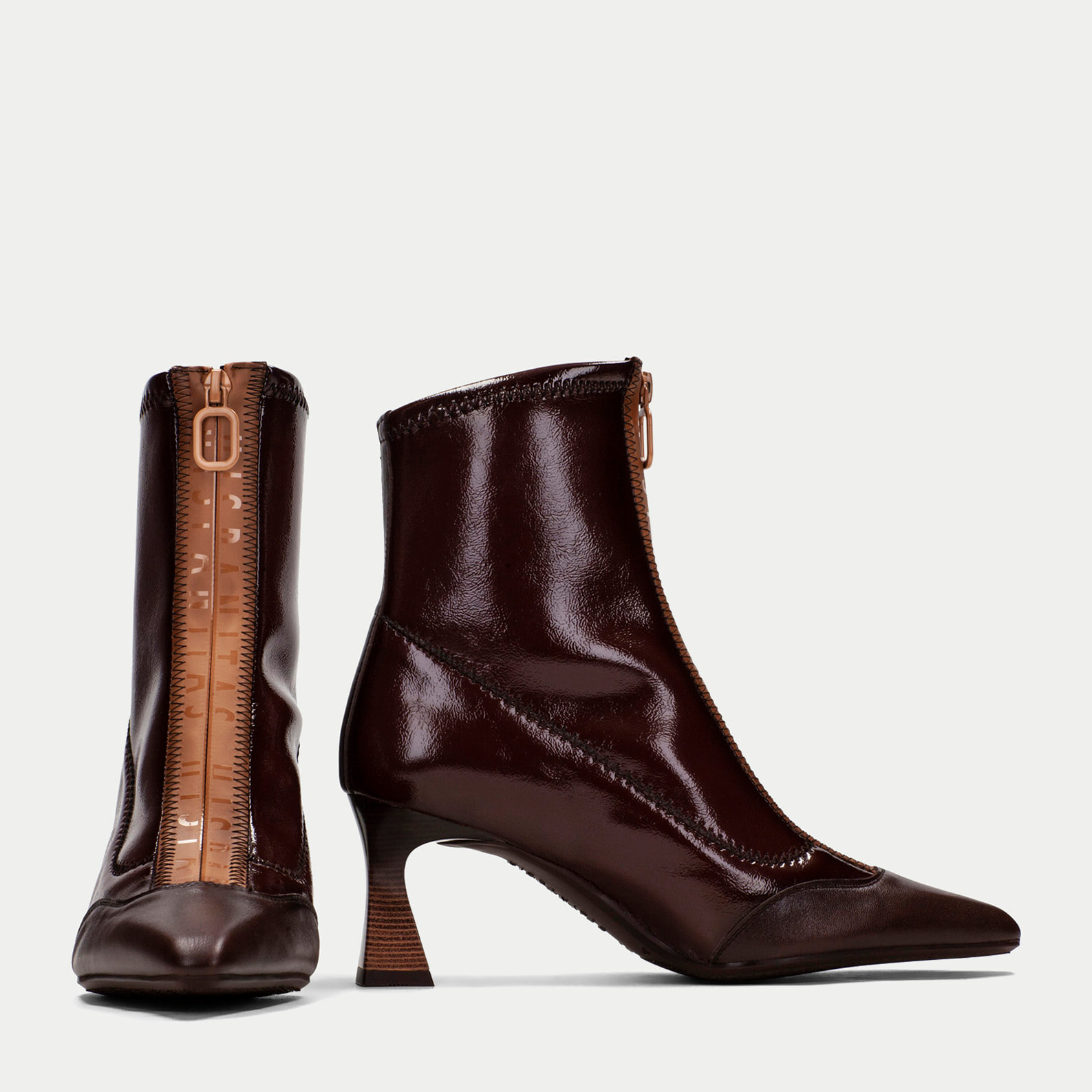 Botin Dalia Marrón 6,5 cm