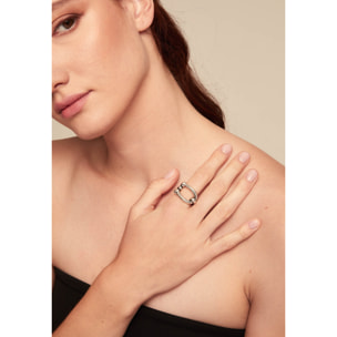 Anillo Serotonin PLATEADO 15