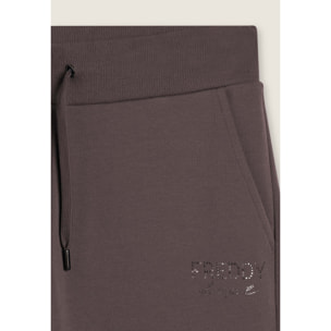 Pantaloni regular fit con gamba dritta e coulisse