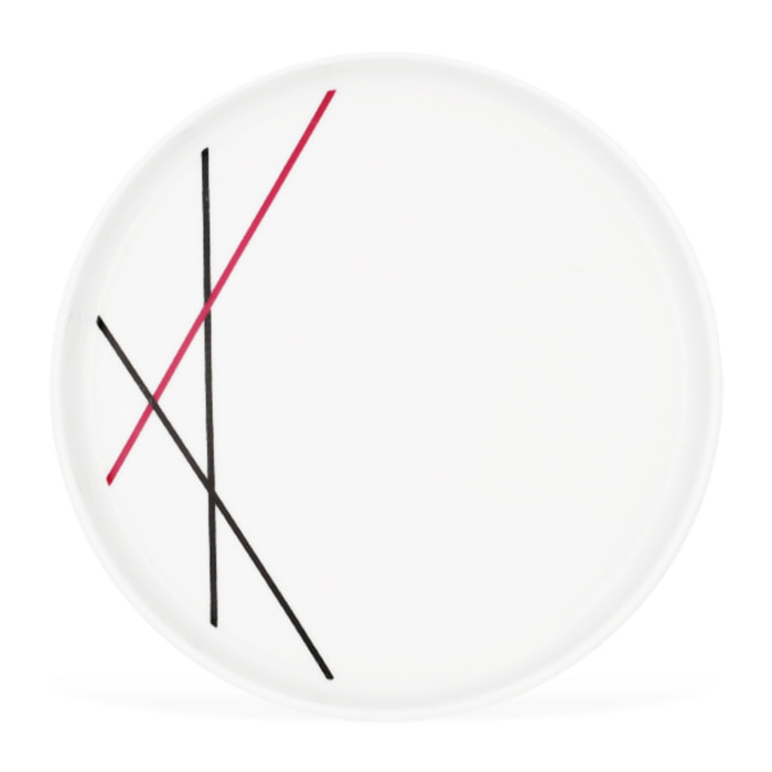 6 assiettes à dessert   BISTROT