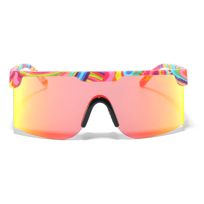 Gafas de Sol Fluor 9957-C4 de Tr90 Unisex 58 mm