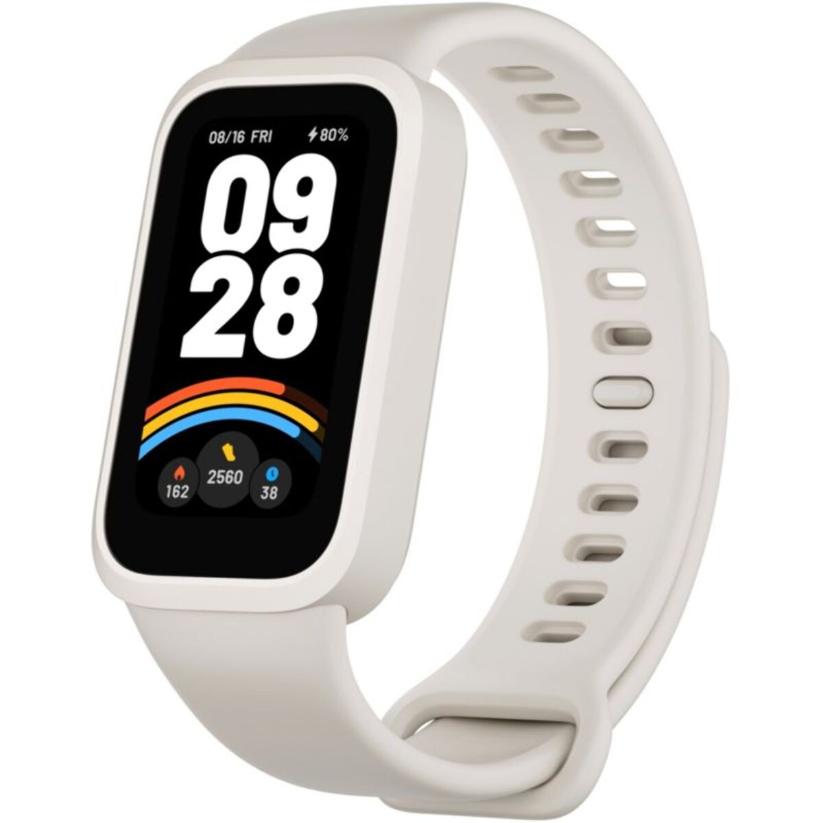 Montre connectée XIAOMI Mi Smart Band 9 Active Blanc Beige