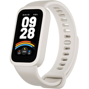Montre connectée XIAOMI Mi Smart Band 9 Active Blanc Beige