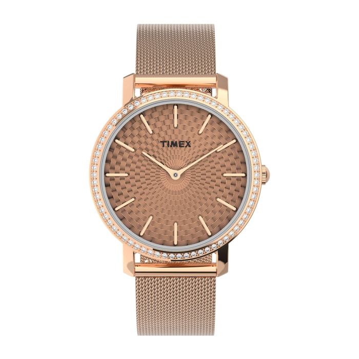 Timex Reloj Analógico De Cuarzo. Transcend City Collection