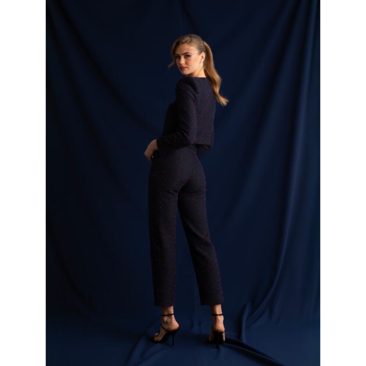 PANTALON VICTORIA PRAIA AZUL ROJA