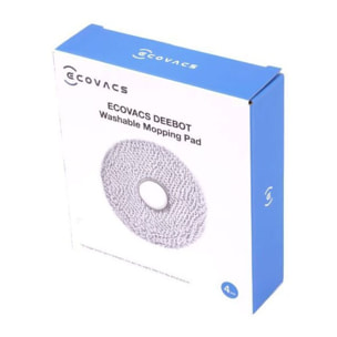 Lingettes et serpillères ECOVACS Lavage microfibre nettoyage sols robot Deebot T30 Pro Omni