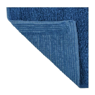 Tapis de bain Coton 45x70cm Bleu Marine MSV