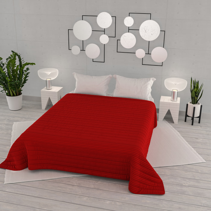 TRAPUNTINO ESTIVO SATIN STRIPES MATRIMONIALE