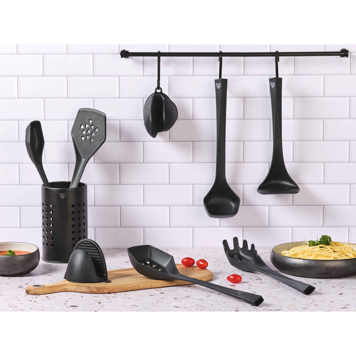 Set d'ustensiles de cuisine en thermoplastique JESPER - 9 pièces
