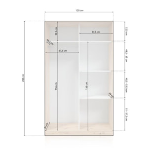 Armario Show 120 Roble Nodi