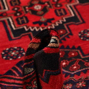Tapis d'orient, motif oriental noué à la main, EVIL