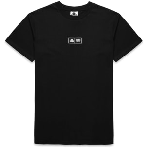 Kappa - T-Shirts & Top Uomo Nero - Authentic Nuria