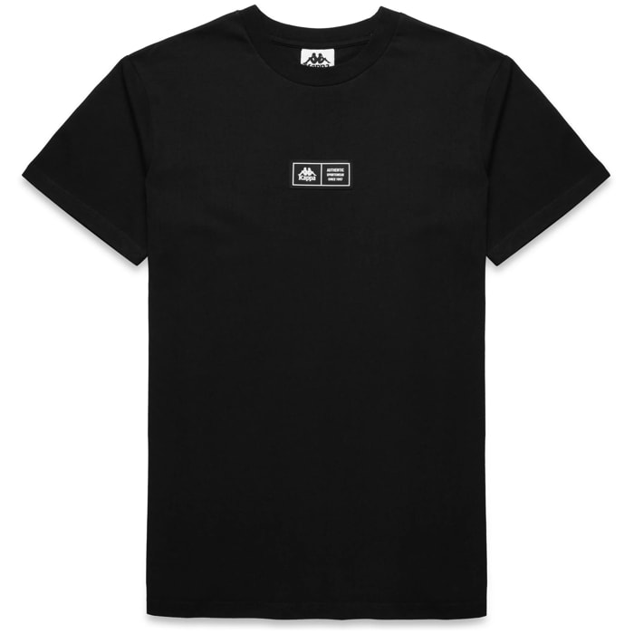 Kappa - T-Shirts & Top Uomo Nero - Authentic Nuria