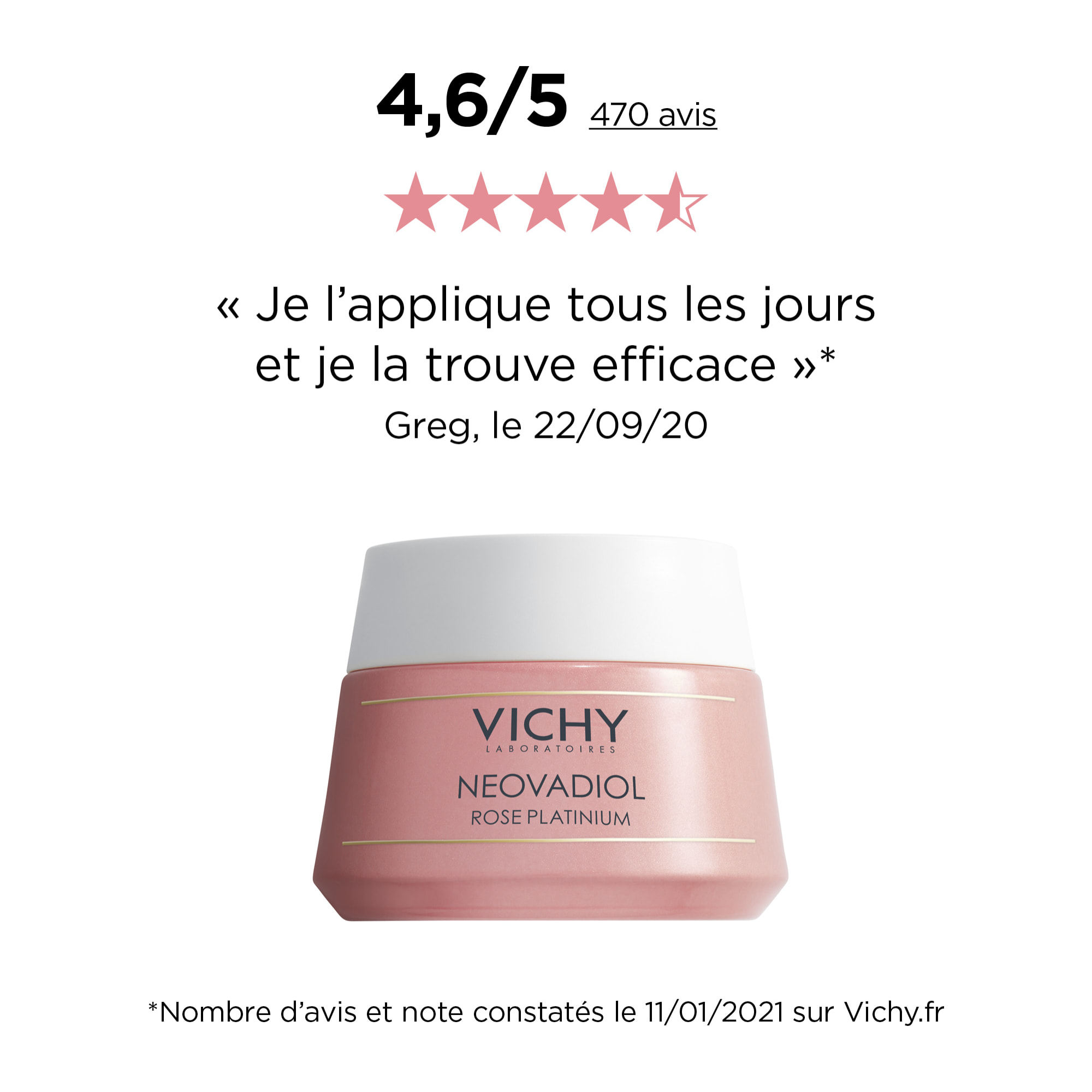 Neovadiol Rose Platinium Crème Eclat 50ml