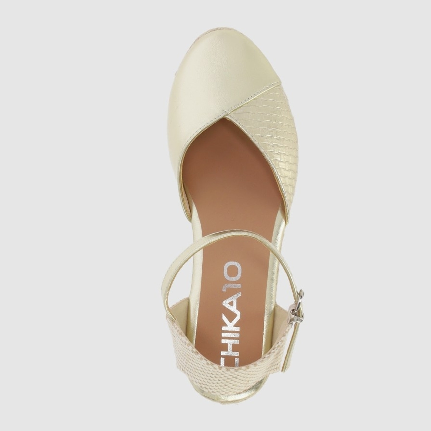 Sandalias - Oro - Tacón: 5 cm