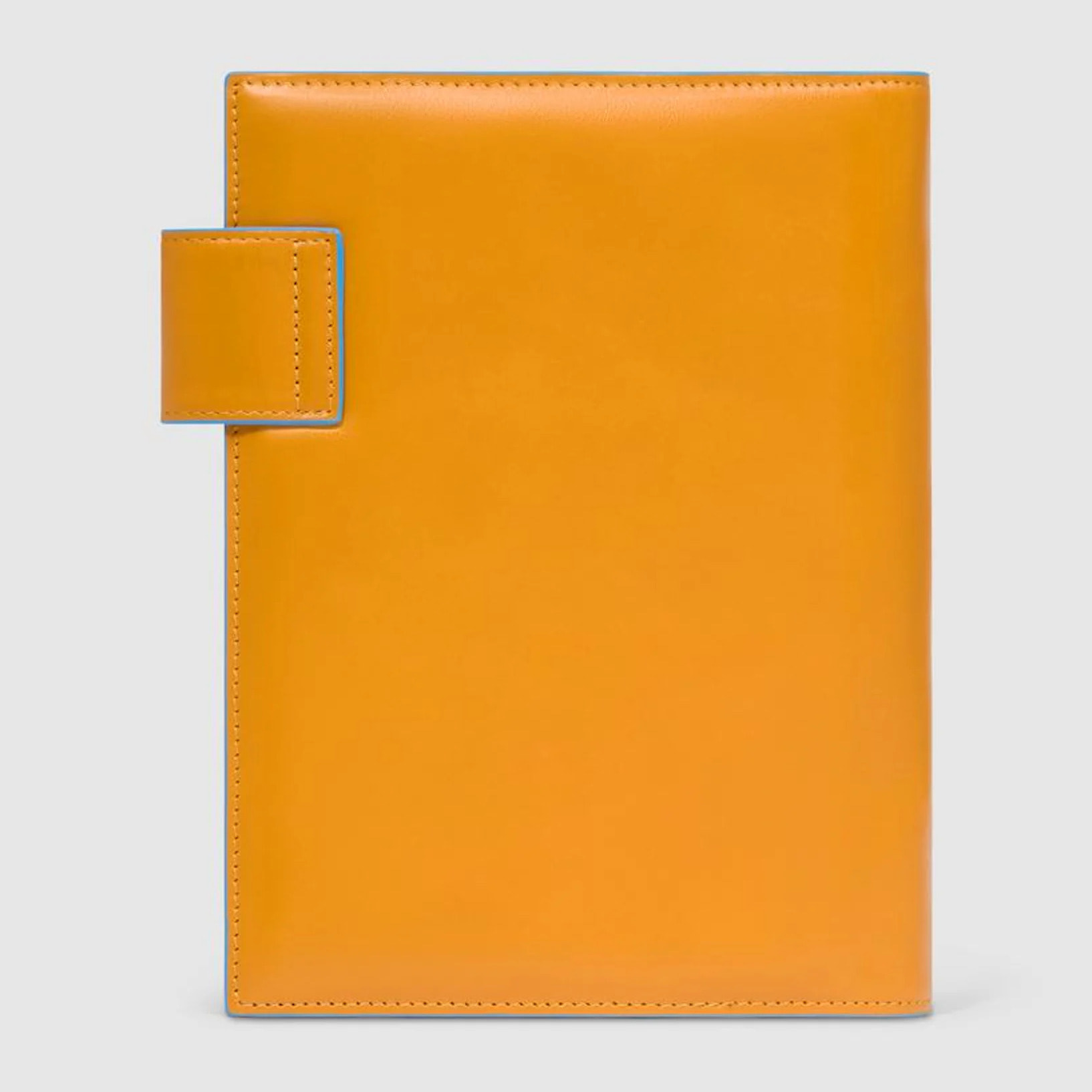 Piquadro Organiseur en cuir avec boucle pour stylo