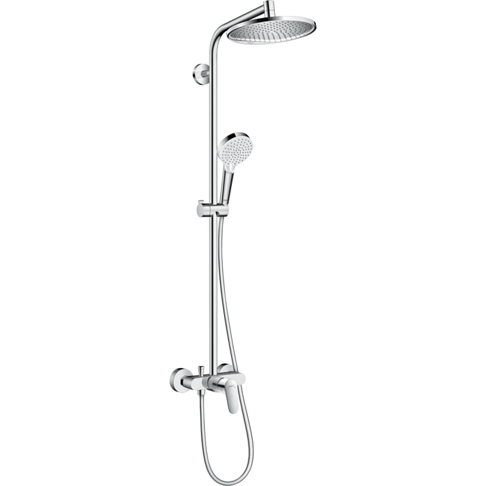 Colonne de douche 240 mitigeur mécanique chromé Crometta S