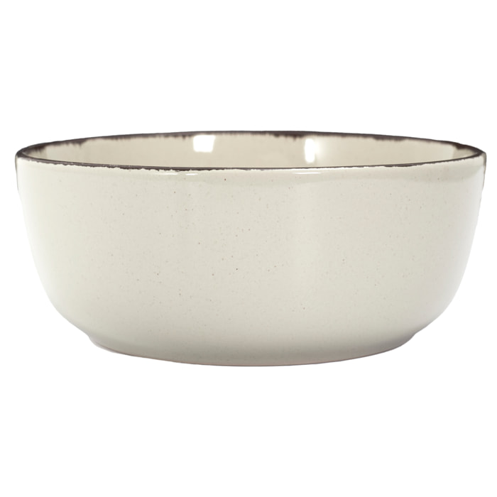 Service Vaisselle 12pcs Gres Du Temps Beige M2
