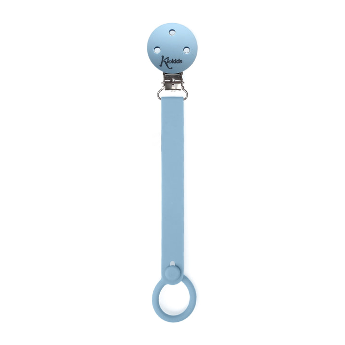 SUJETACHUPETES PINZA SILICONA AZUL