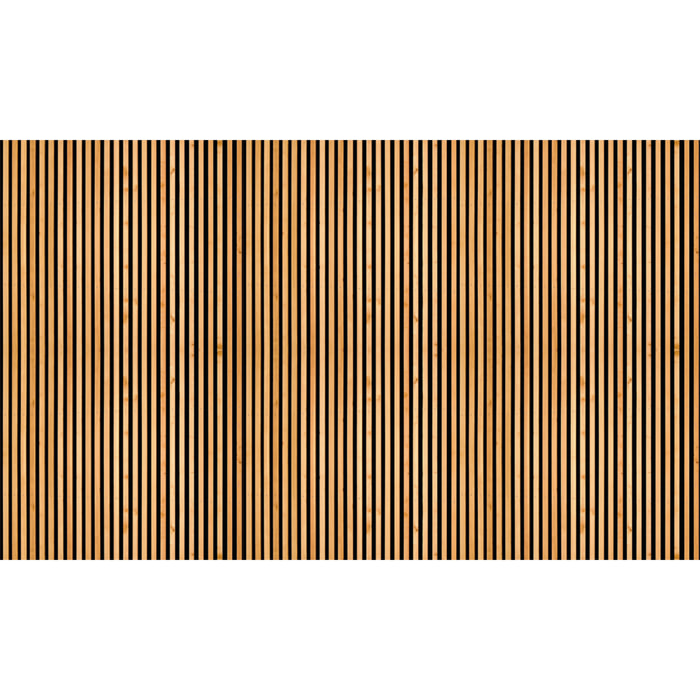 Rouleau revêtement adhésif vinyle au mètre - Sticker mural tête de lit - LATTES DE BOIS CONTEMPORAINES