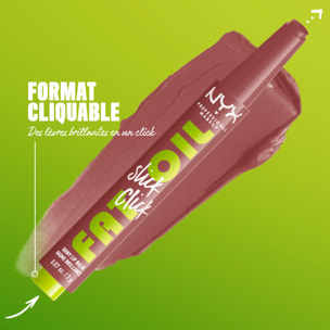 NYX Professional Makeup FAT OIL SLICK CLICK Baume à lèvres PROFILE PIC