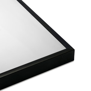 Affiche encadrée ours polaires en noir et blanc Affiche + cadre en métal - Noir