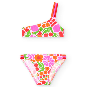 Bikini polyamide fleurs
