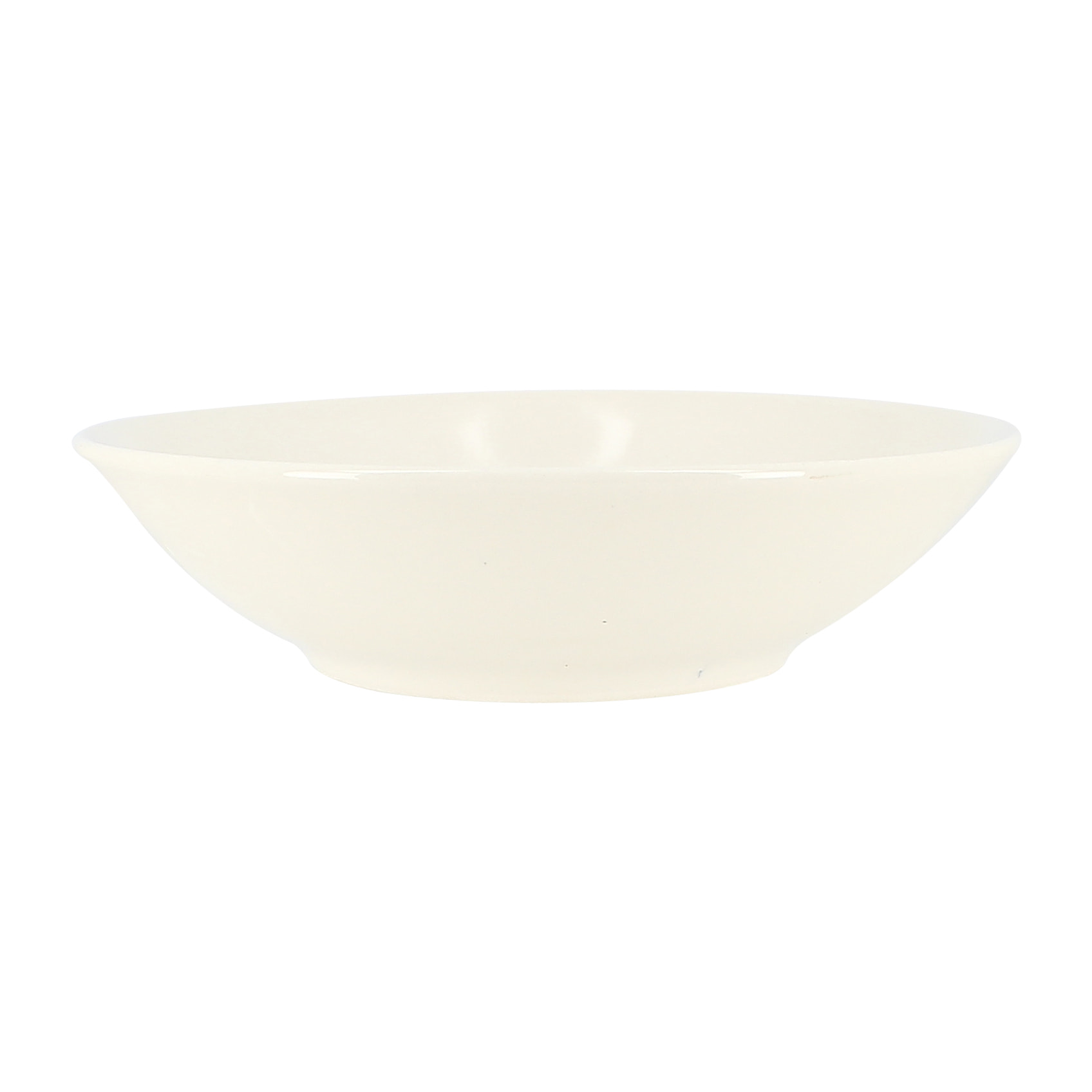 Lot de 6 assiettes creuses en grès 20cm avec imprimé poule GALLINA
