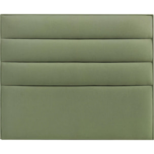 Cabecero de madera tapizado en tela para cama de 90 100x132