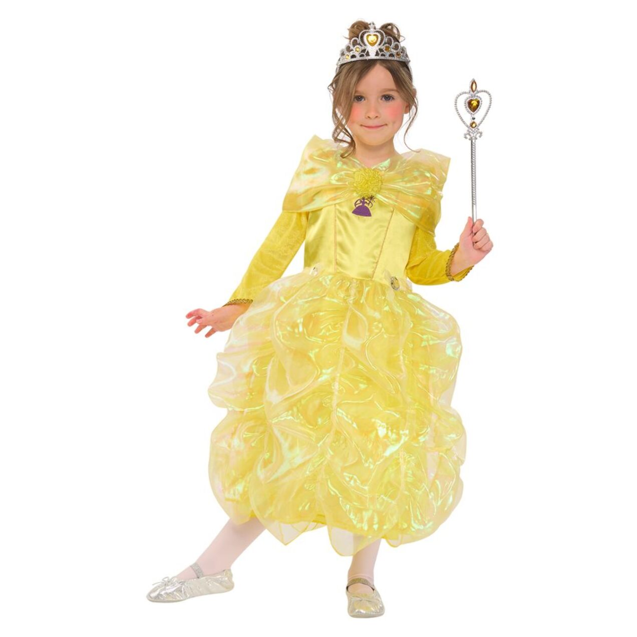 DISFRAZ PRINCESA PARAISO AMARILLO INF