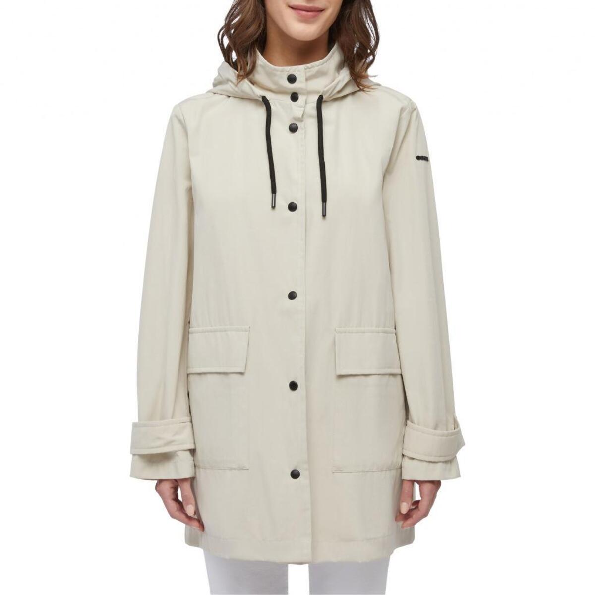 Chubasquero > Cortavientos Mujer de la marca GEOX  modelo W ILDE PARKA BLANCO