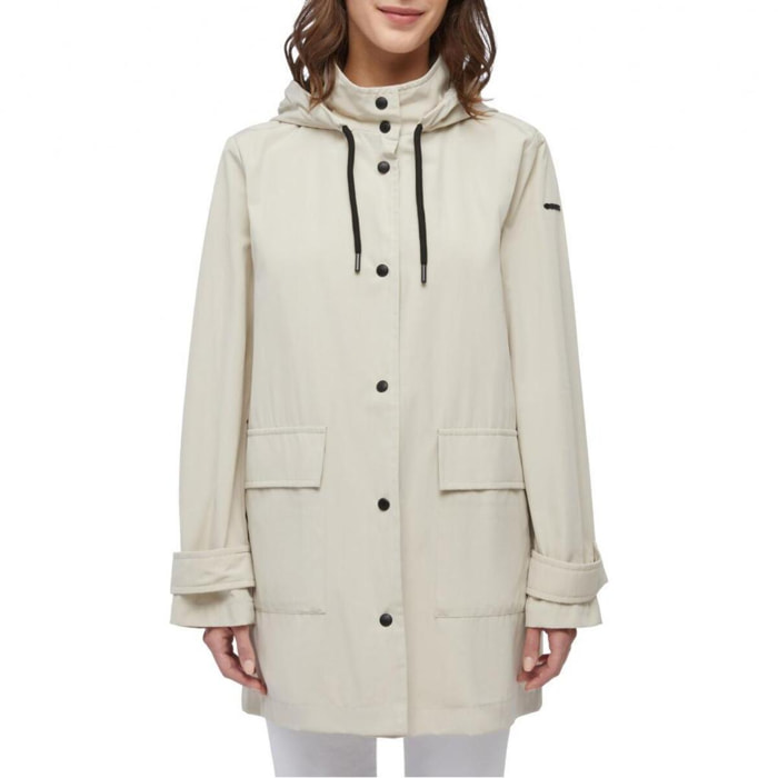 Chubasquero > Cortavientos Mujer de la marca GEOX  modelo W ILDE PARKA BLANCO