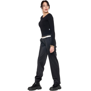 Pantalone sportivo da donna invernale a palazzo 'Authentic Gold'