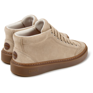 Sneaker-Bootie - CAMPER Runner Twentyfive - Beige - Piel de ante