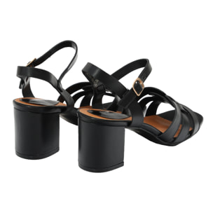 Sandali cinturino regolabile - tacco 7,5 cm