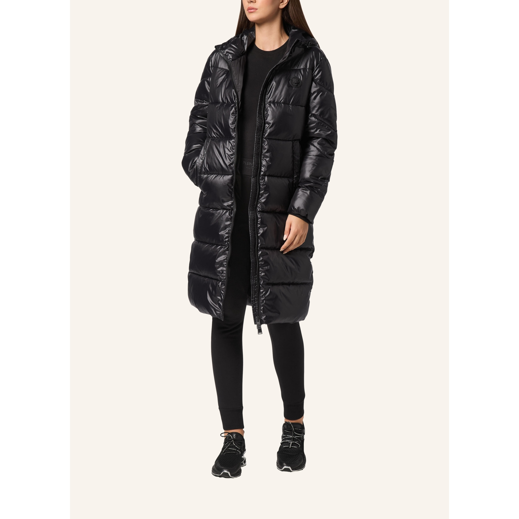 PLEIN SPORT Long Down Jacket