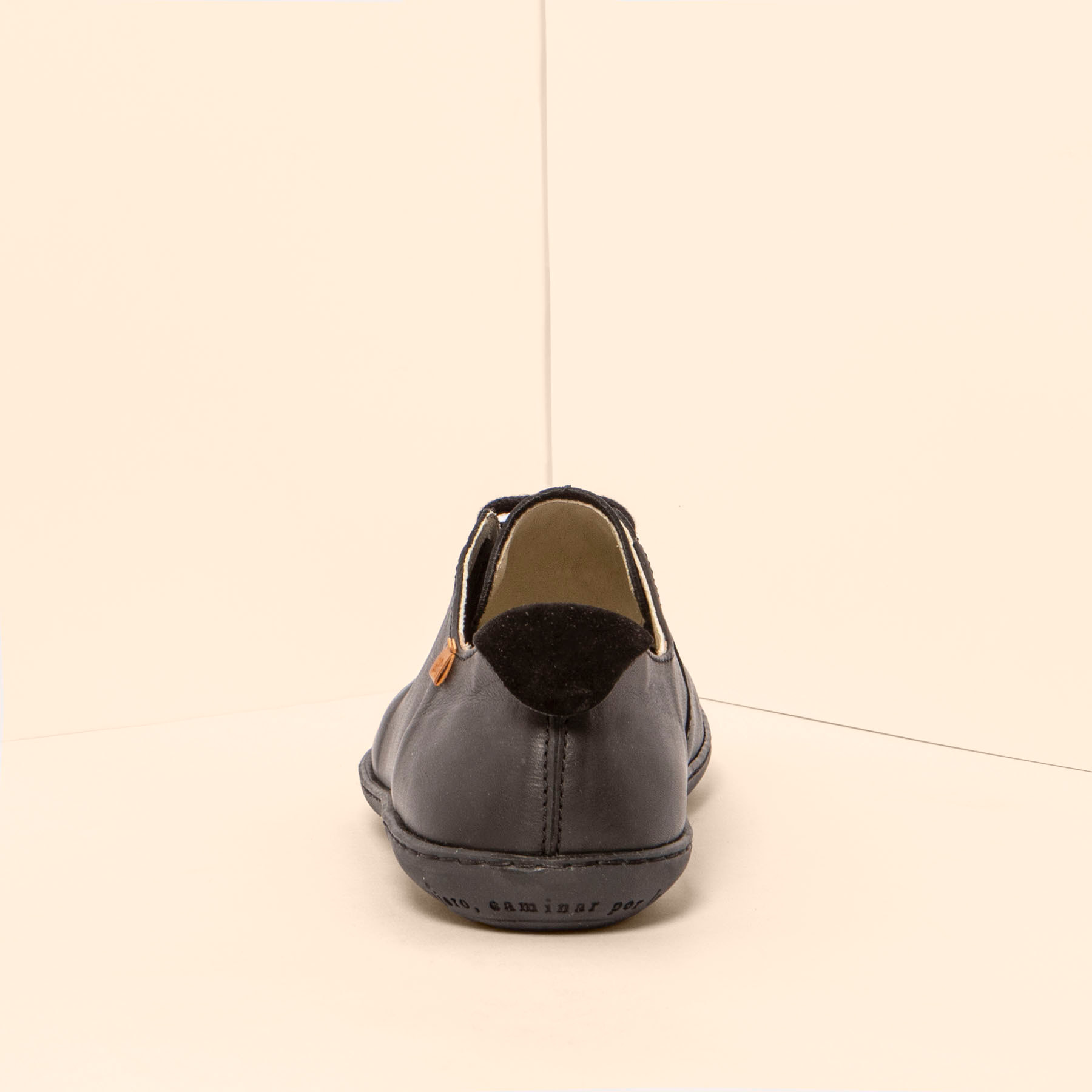 Zapatillas N296 SOFT NAPPA BLACK/EL VIAJERO color Black