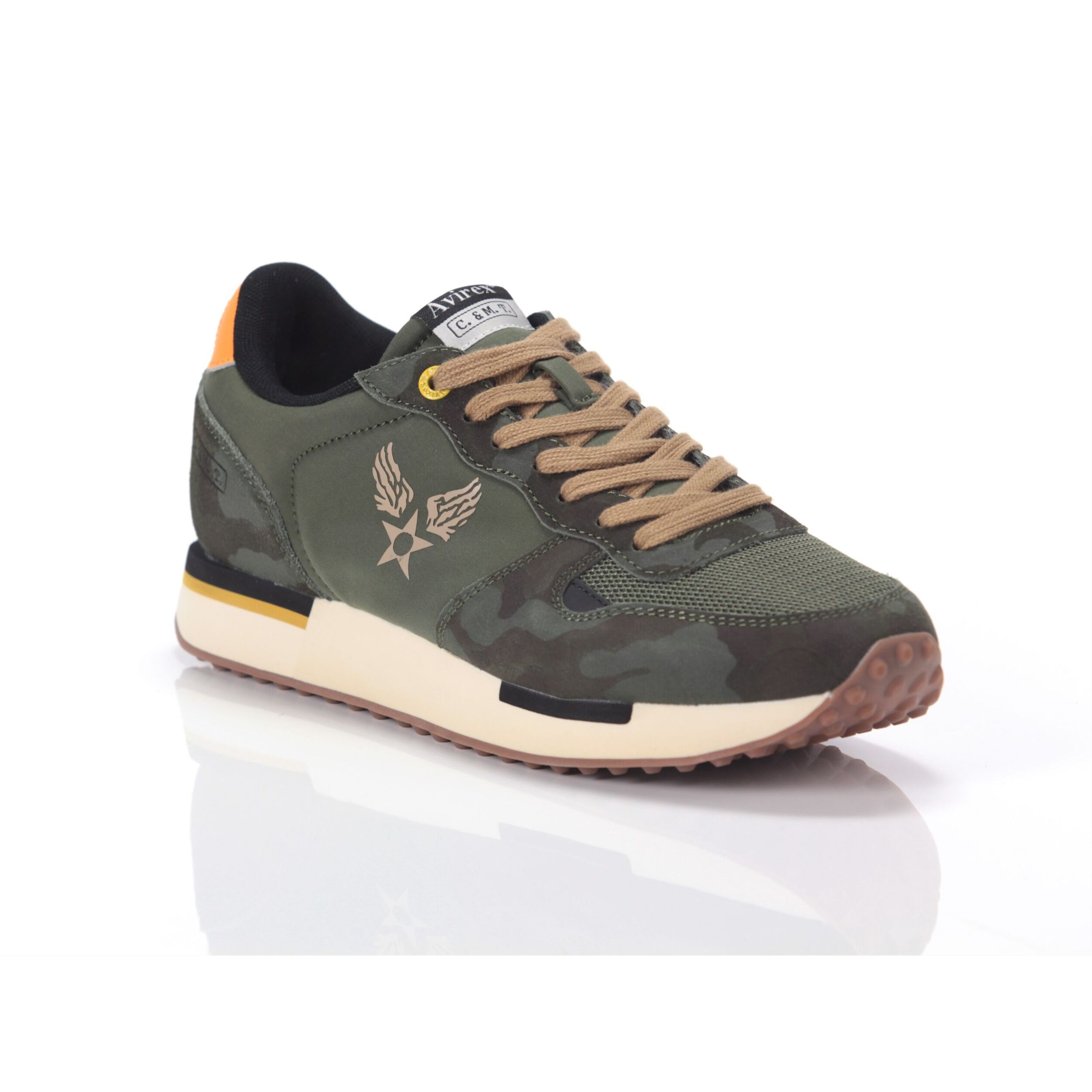 Sneakers Avirex Isaac  Camo Green Verde