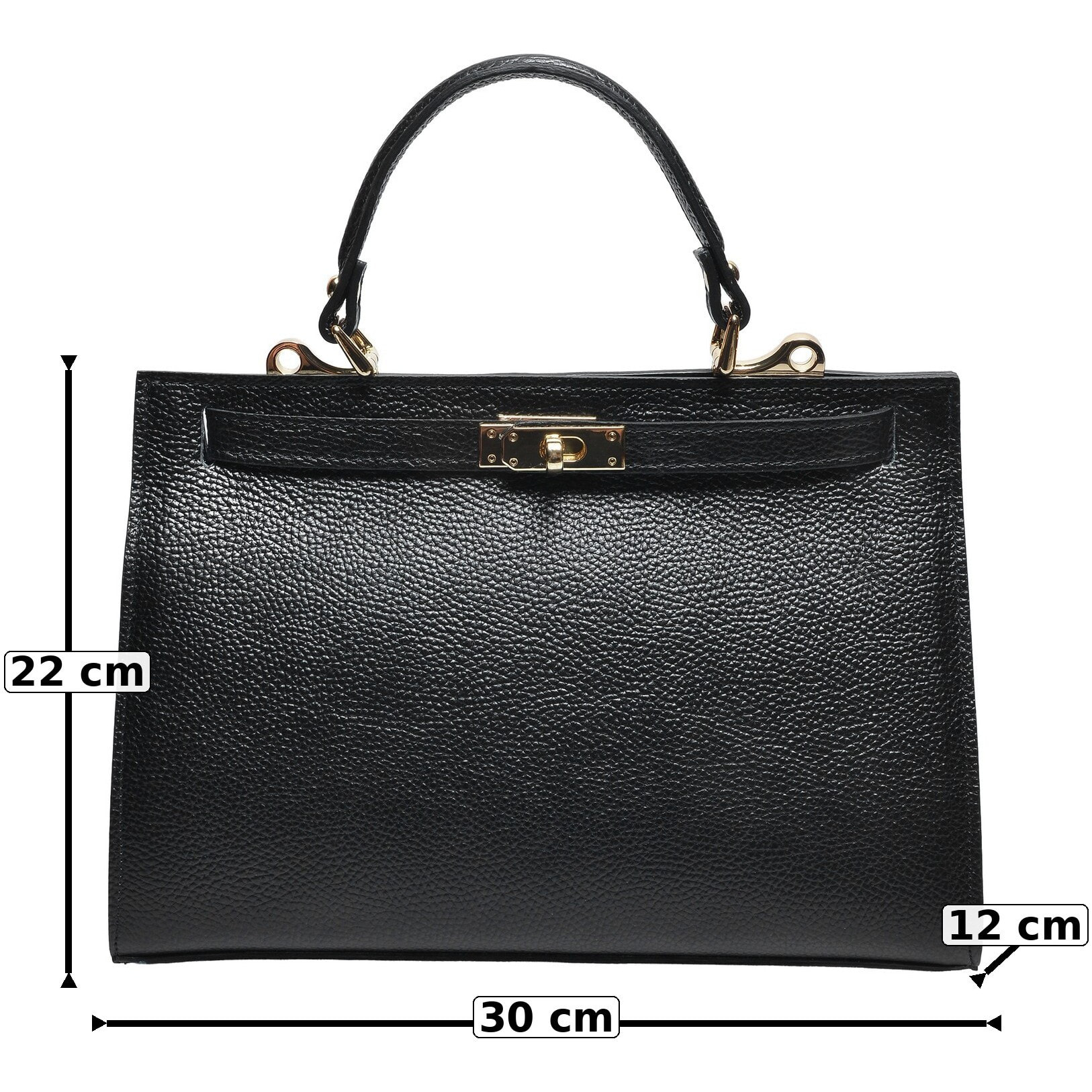 Borsa a mano Anna Luchini Nero