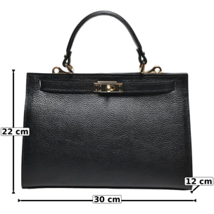 Borsa a mano Anna Luchini Nero