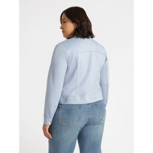 Fiorella Rubino - Giubbotto con tasche - Azzurro