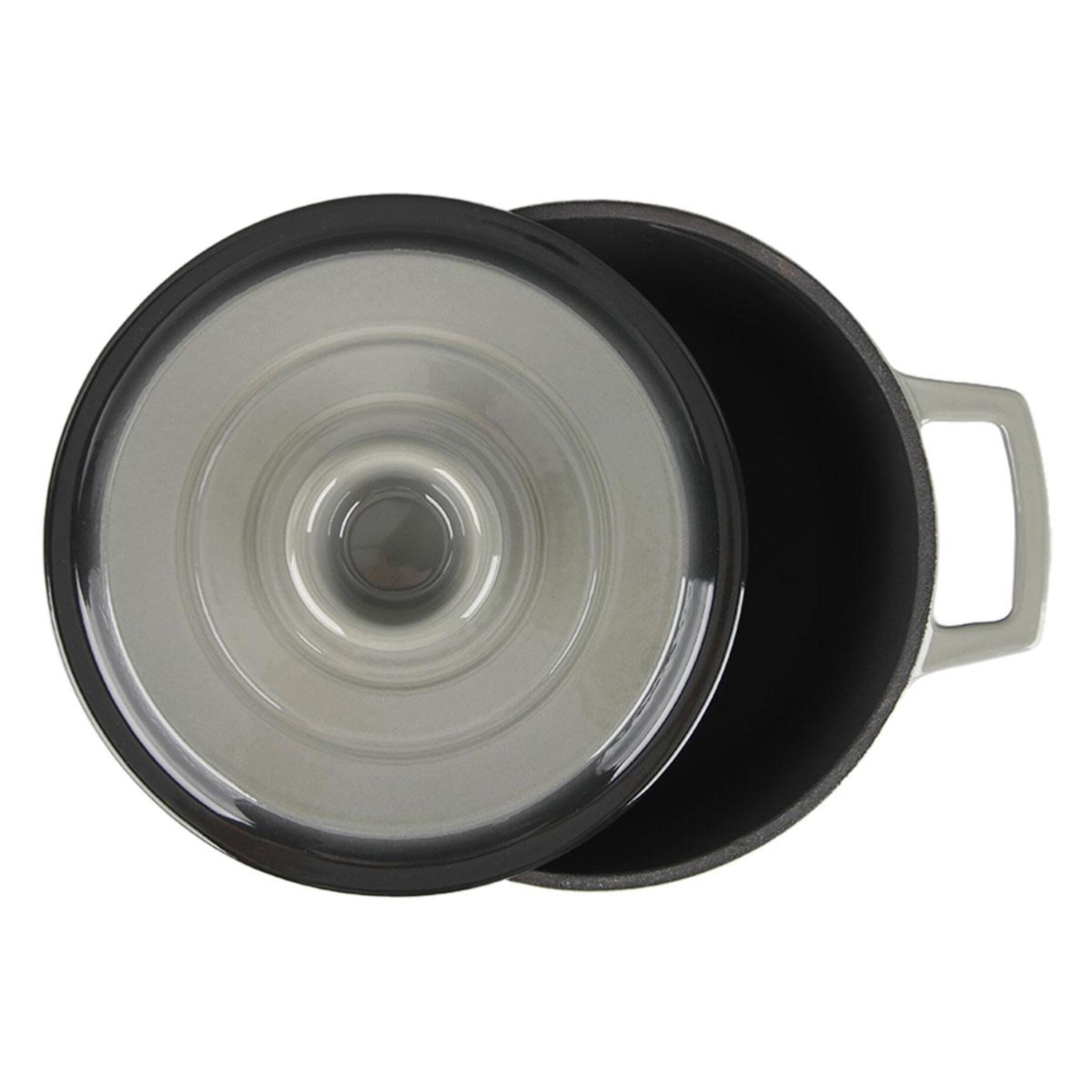 Cocotte en fonte ronde   - "Masseiron Ardoise"