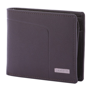 Portafoglio  da uomo In Vera pelle Made in Italy 10x12x2,5 cm