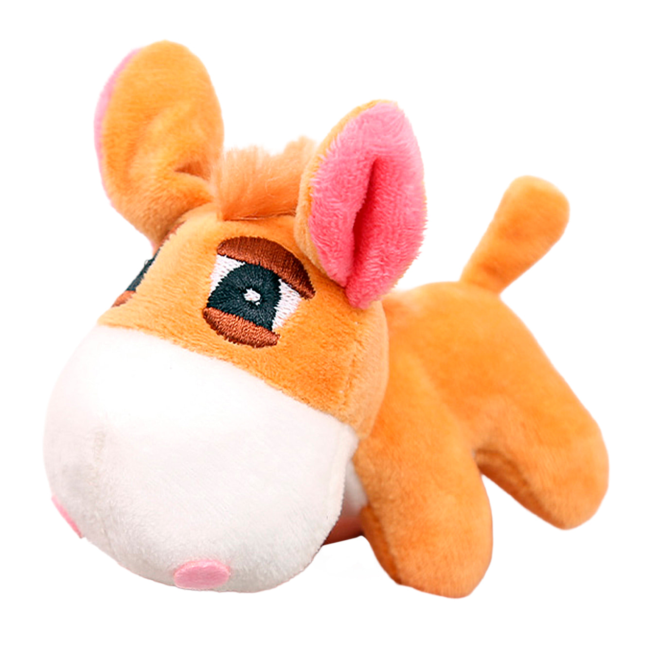 Peluche colgante extrasuave. Diseño burrito. 12 cm.