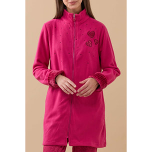 Vestaglia donna micropile piedini Noidinotte